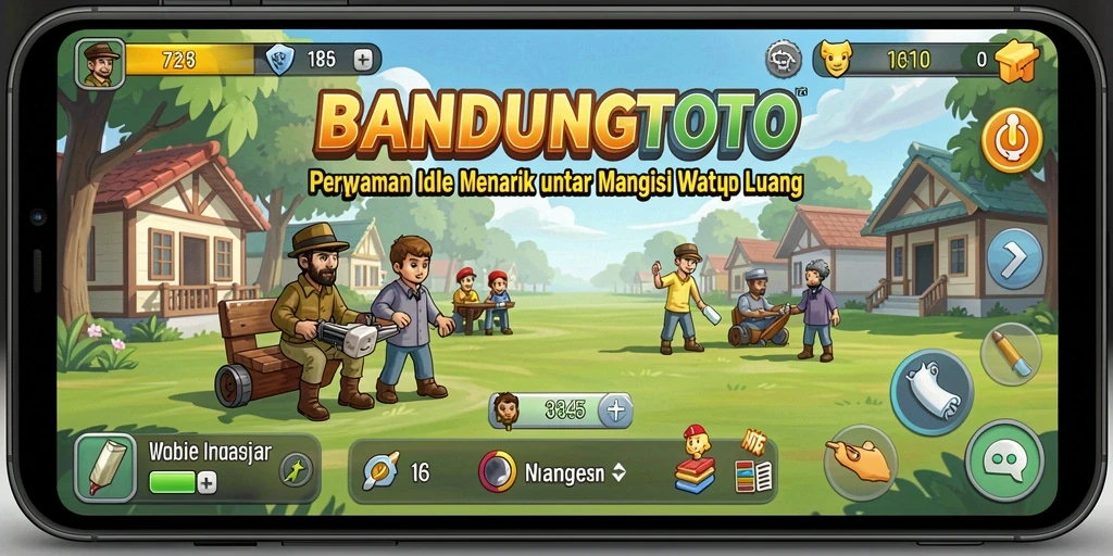 Tampilan menarik gameplay BANDUNGTOTO dengan elemen Idle