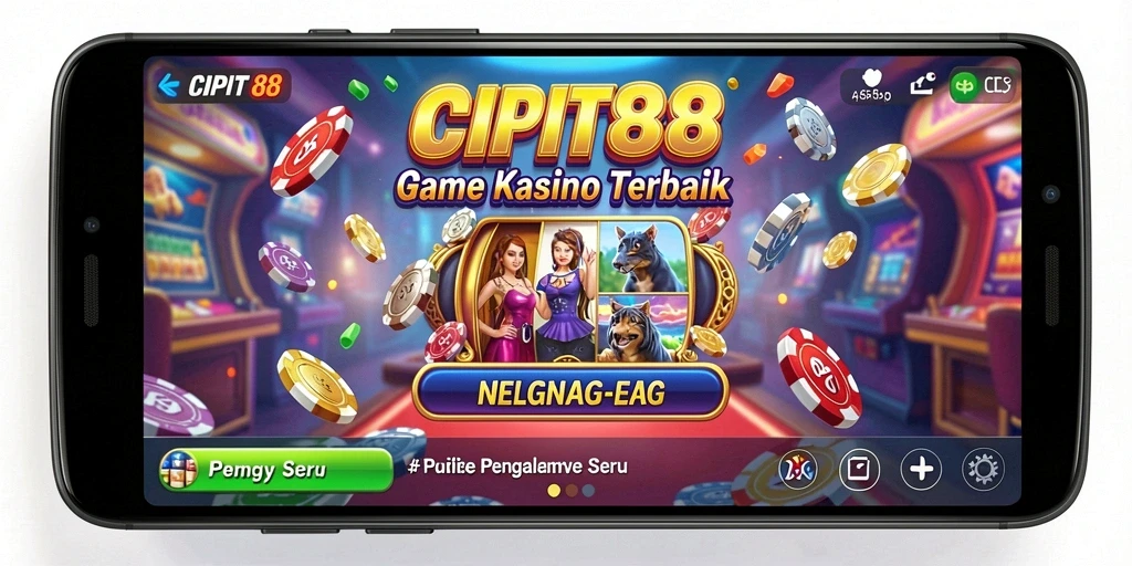 Screenshot gameplay Kasino dari CIPIT88 yang menampilkan variasi permainan.
