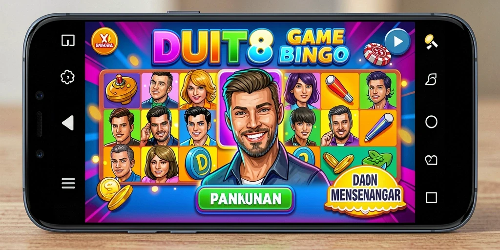 Tampilan gameplay seru dari <strong>DUIT8</strong> dengan bingo yang penuh semangat.