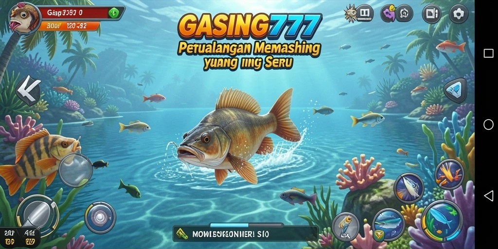 Tangkapan ikan dalam GASING777 yang menakjubkan dan seru.