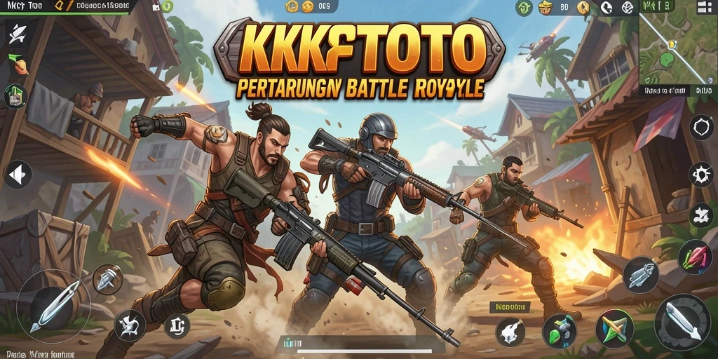 Tampilan aksi intens dalam gameplay KPKTOTO yang mendebarkan.