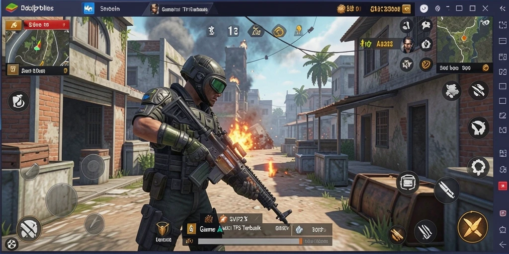 Tampilan gameplay seru di SVIP2 dengan aksi TPS yang mendebarkan.